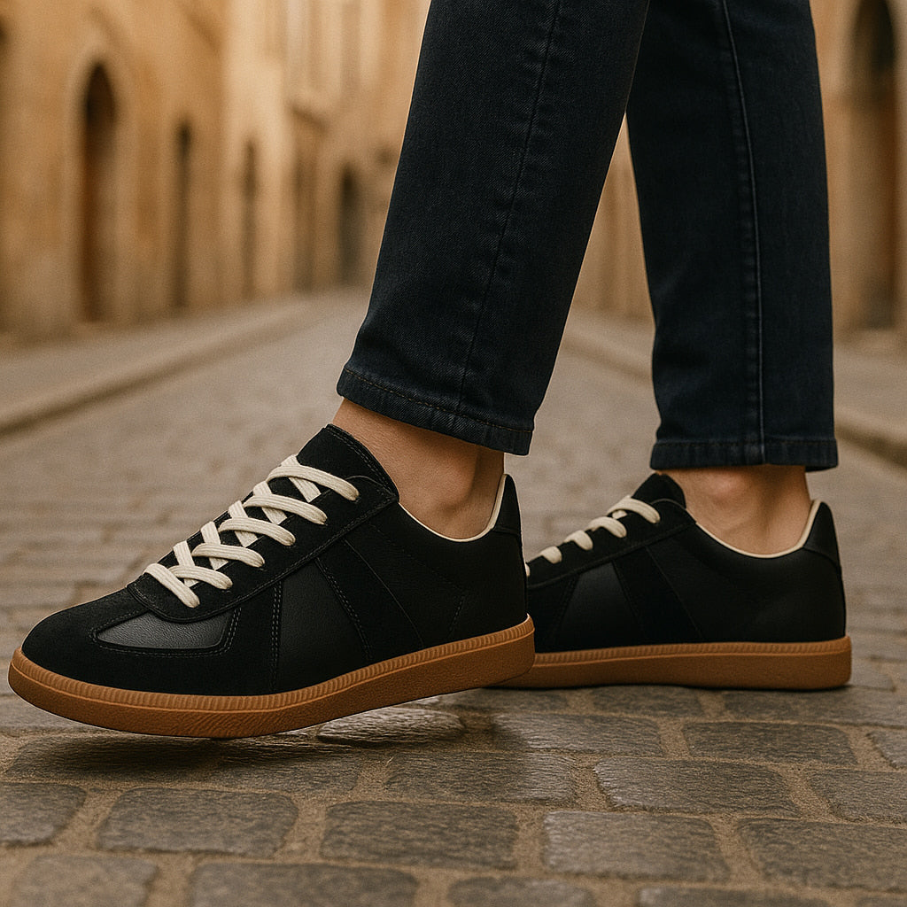 Snøre Sneakers Herre – Skridsikre med Komfortabelt Greb