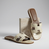 Helena | Damer Læder Slippers