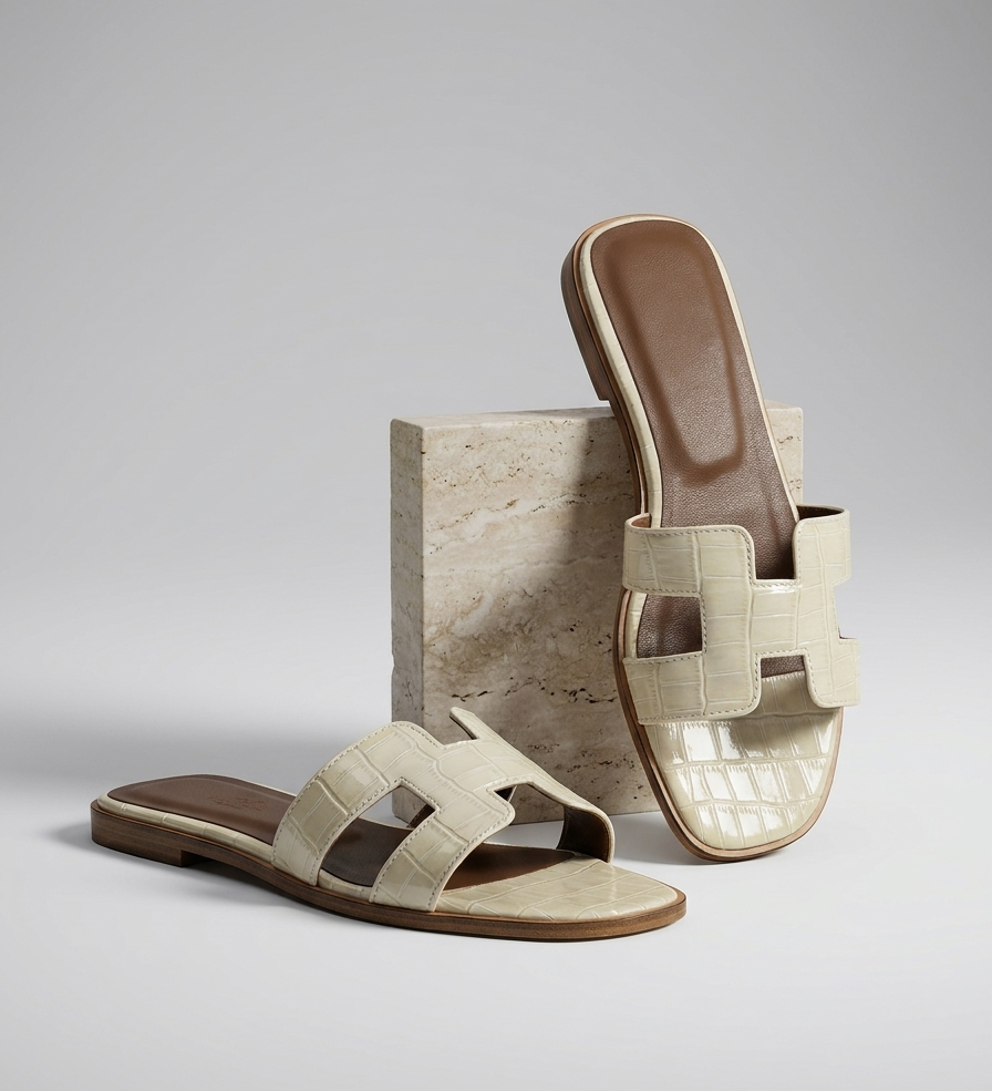 Helena | Damer Læder Slippers