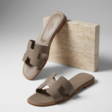 Helena | Damer Læder Slippers