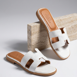 Helena | Damer Læder Slippers