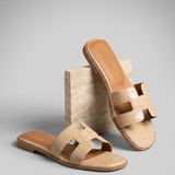 Helena | Damer Læder Slippers