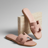 Helena | Damer Læder Slippers