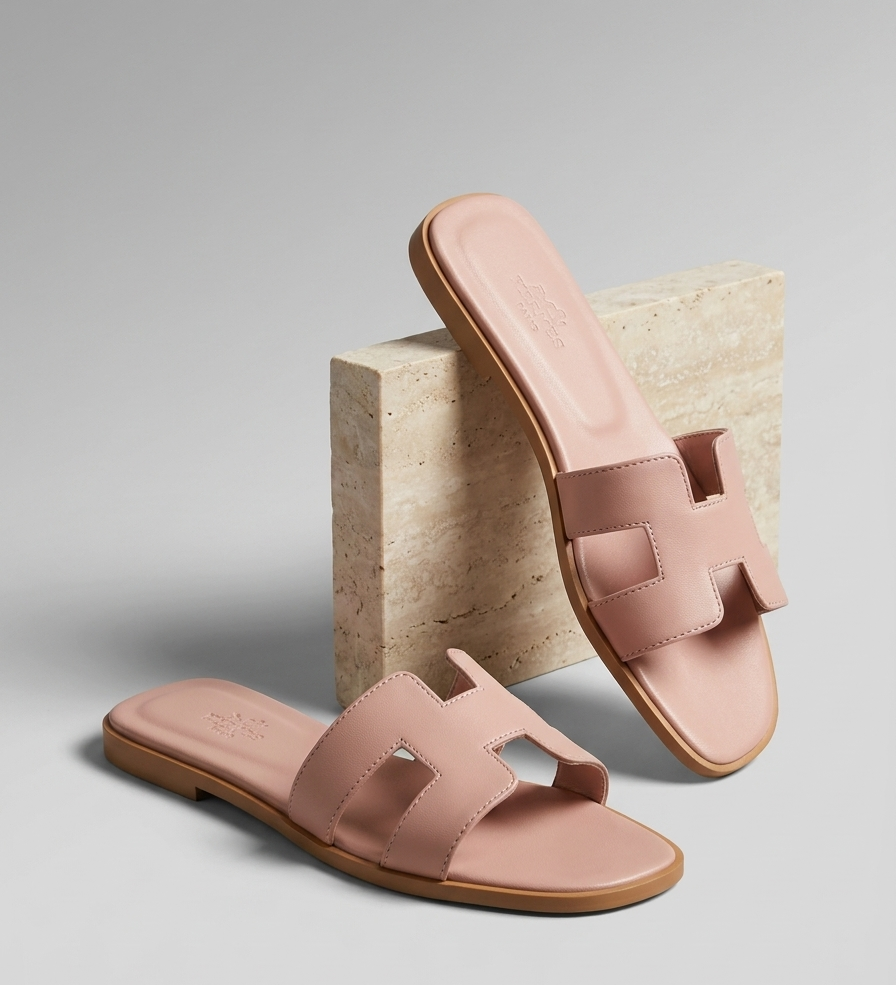 Helena | Damer Læder Slippers
