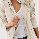 Janine Sommer Jakke Dame – Elegant og Let Struktureret