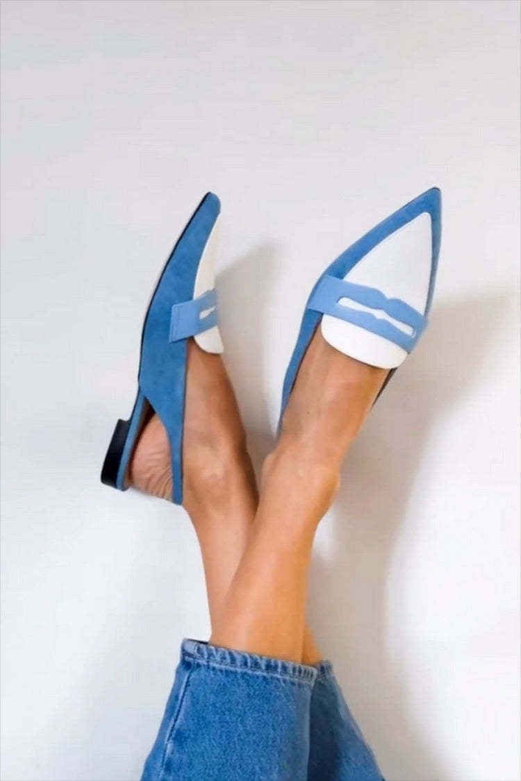 Evette Loafers – Elegante Slingback Loafers til Kvinder