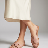 Helena | Damer Læder Slippers