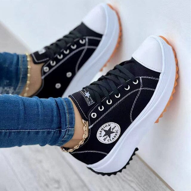 Linda - Trendy Chunky Sole Sneakers til Hverdagsbrug