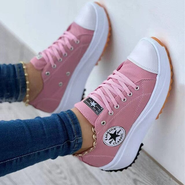 Linda - Trendy Chunky Sole Sneakers til Hverdagsbrug
