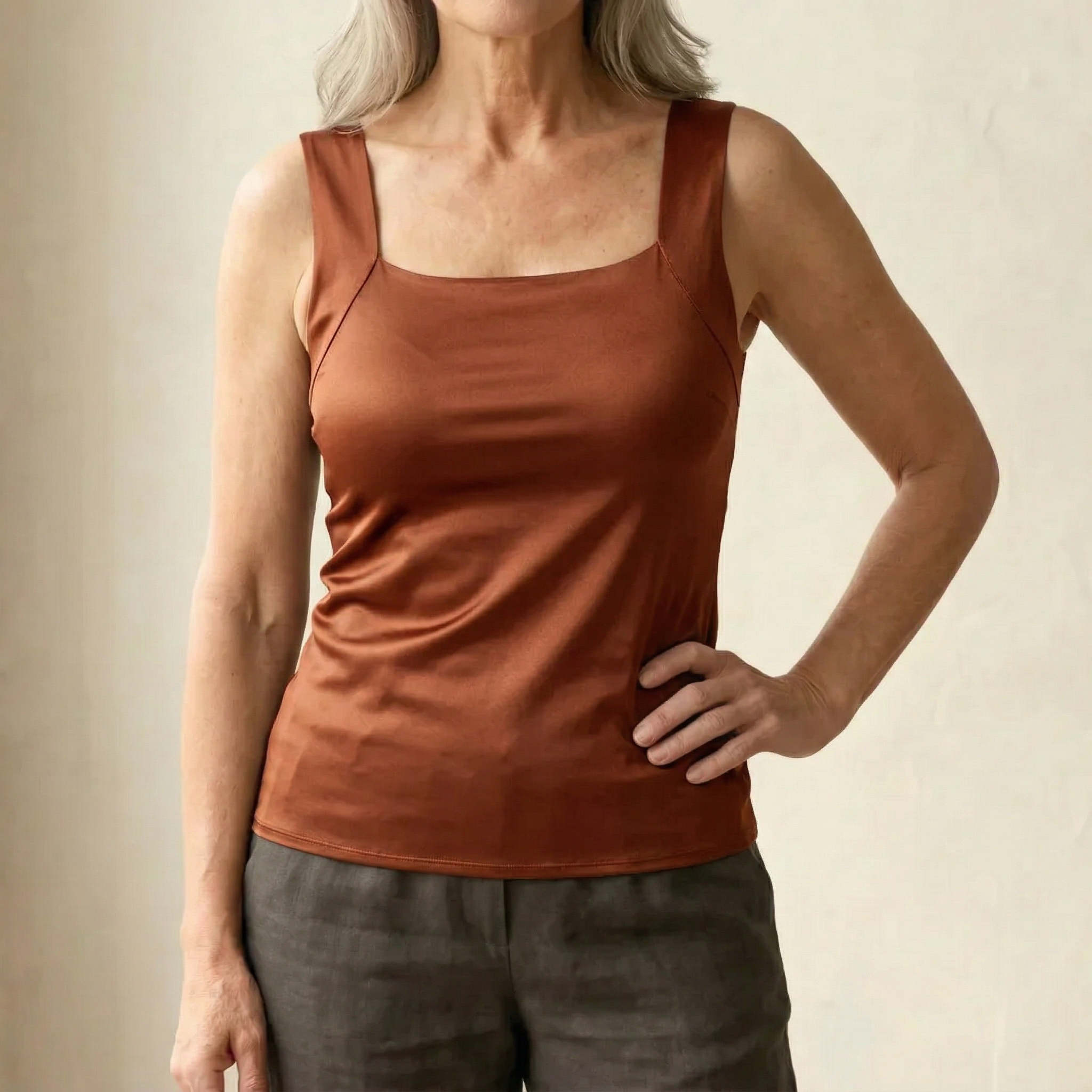 Althea | Indbygget Komfort BH Tanktop