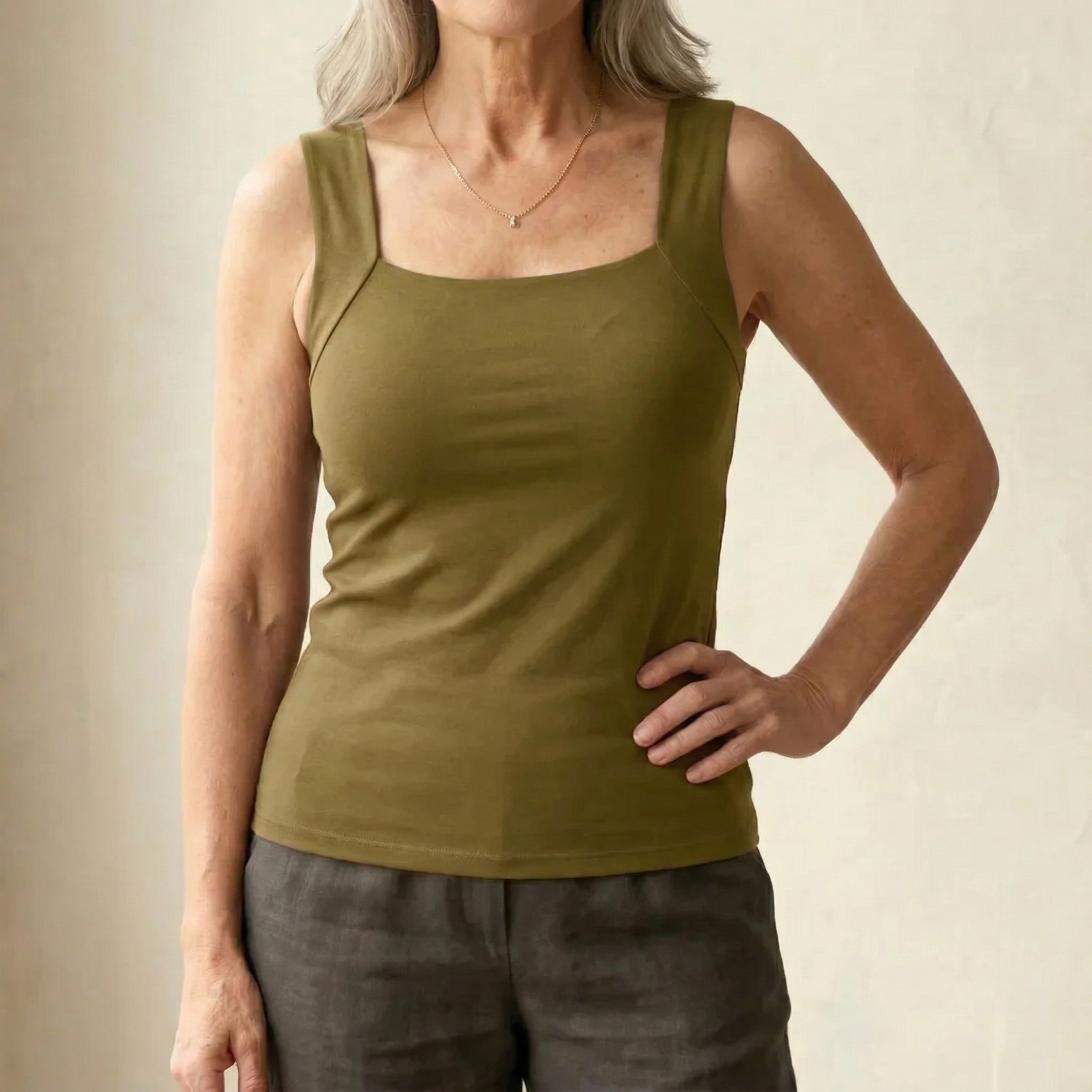 Althea | Indbygget Komfort BH Tanktop