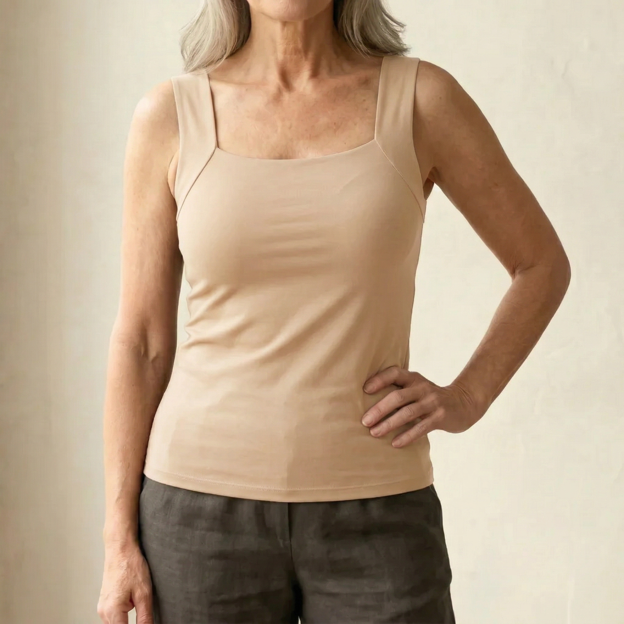 Althea | Indbygget Komfort BH Tanktop