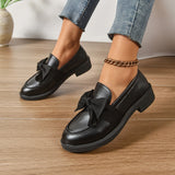 Maddy Loafers – Elegante Loafers med Sløjfe til Kvinder