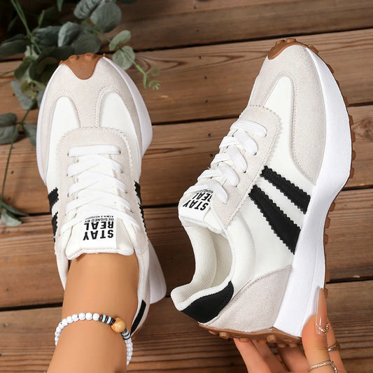 Alenya Komfortsko Dame – Retro Sneakers med Tidløst Look