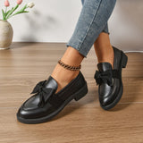 Maddy Loafers – Elegante Loafers med Sløjfe til Kvinder
