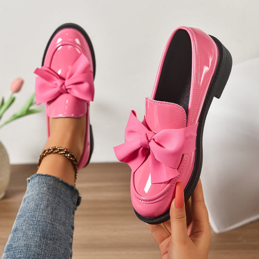 Maddy Loafers – Elegante Loafers med Sløjfe til Kvinder