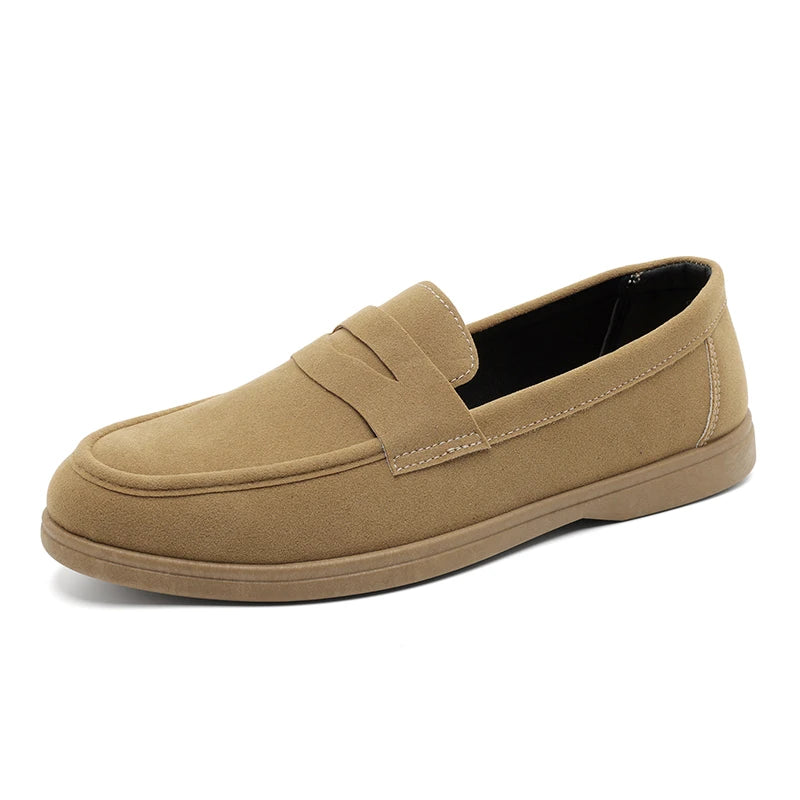 Letvægts Slip-On Loafers Herre – Åndbare med Skridsikker Sål