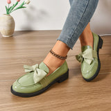 Maddy Loafers – Elegante Loafers med Sløjfe til Kvinder