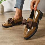 Maddy Loafers – Elegante Loafers med Sløjfe til Kvinder