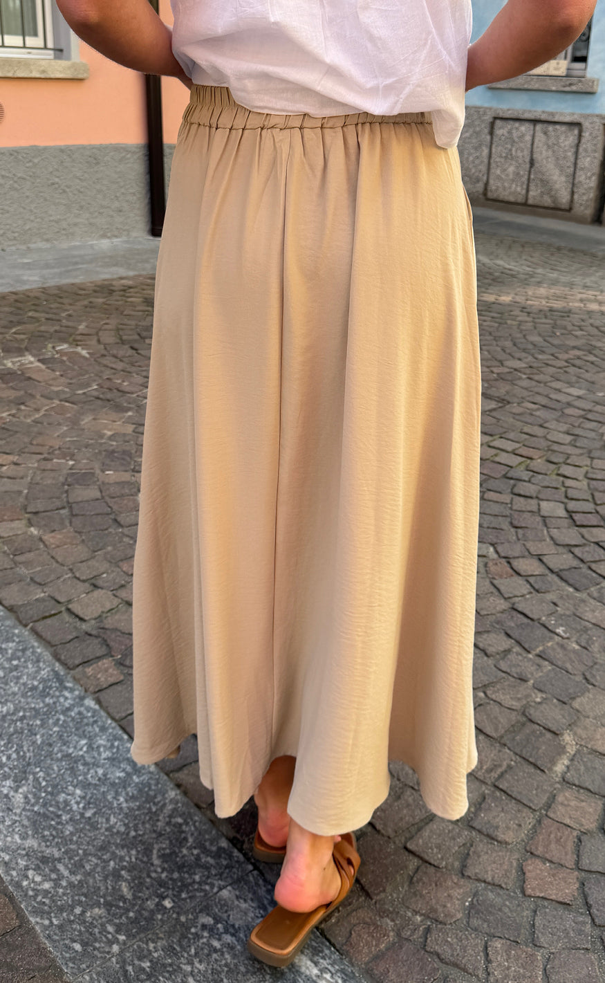 Dame Maxi Nederdel – Lang Nederdel Høj Talje Elegant Sommerstil