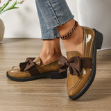 Maddy Loafers – Elegante Loafers med Sløjfe til Kvinder