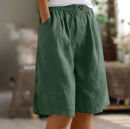 Skylar | Afslappede Sommer Shorts med Elastisk Talje
