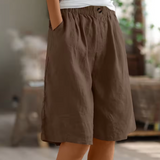 Skylar | Afslappede Sommer Shorts med Elastisk Talje