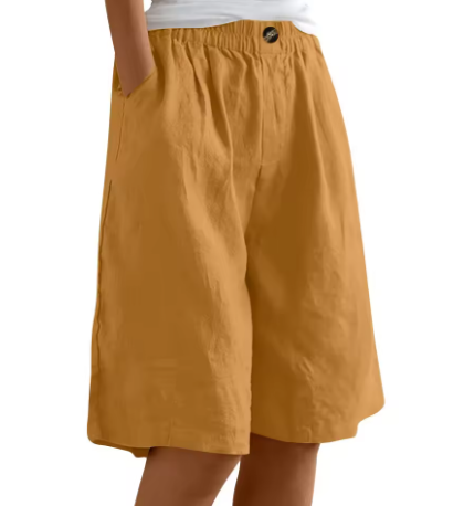 Skylar | Afslappede Sommer Shorts med Elastisk Talje