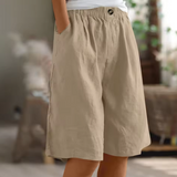 Skylar | Afslappede Sommer Shorts med Elastisk Talje