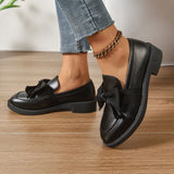 Maddy Loafers – Elegante Loafers med Sløjfe til Kvinder
