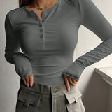 Aurelia Rib Henley Sommer Top