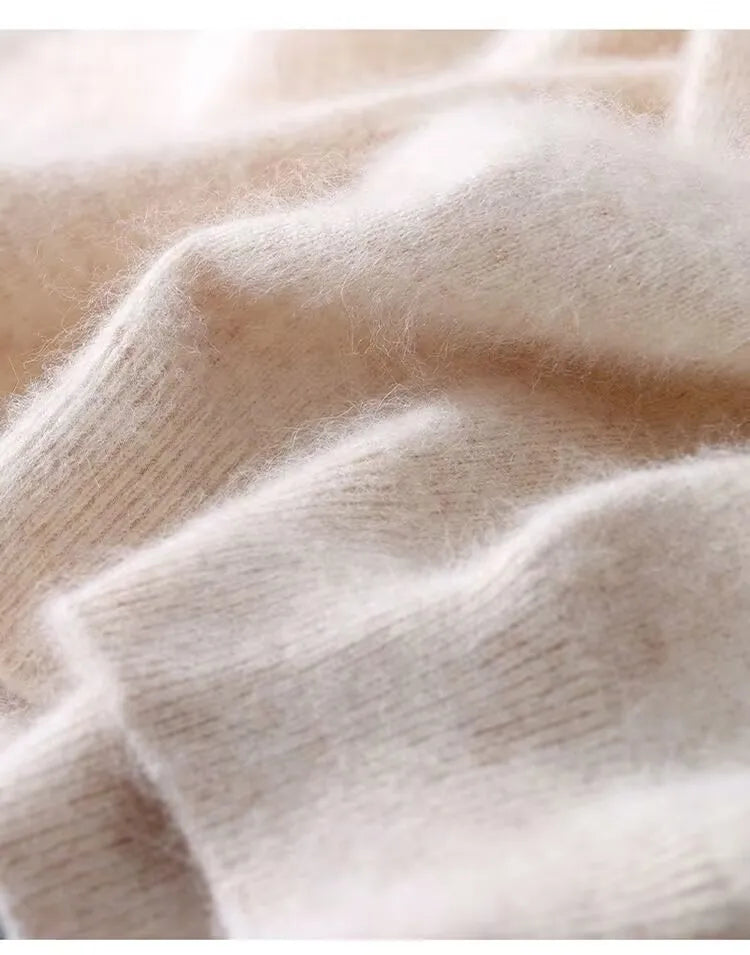 Herre strikket T-shirt med rund hals, korte ærmer og ribkanter