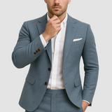 Anders | Herre Hør Jakkesæt Slim Fit | Blazer + Bukser
