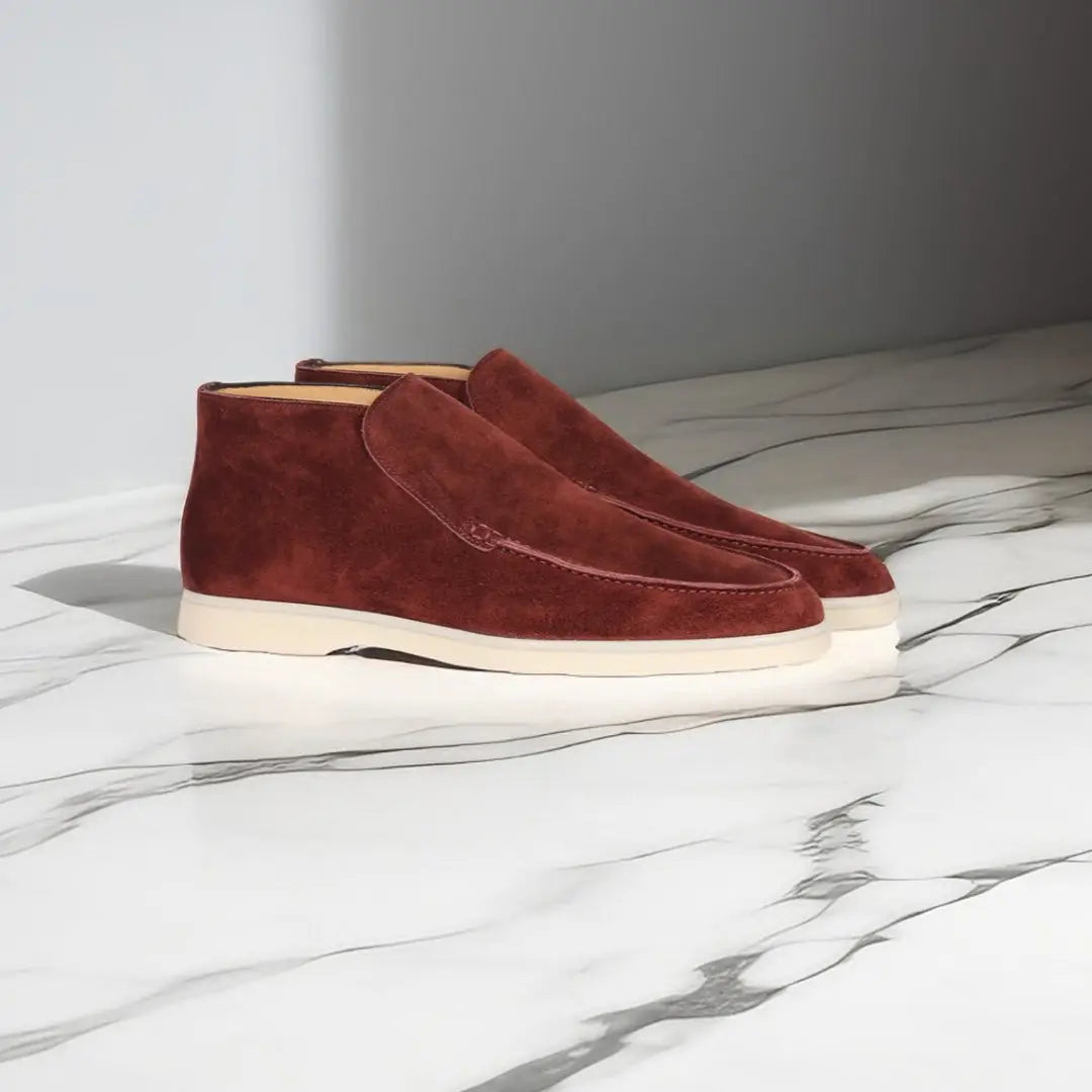 Lucas | Herre Ruskindsloafers Slip-On Casual Smart