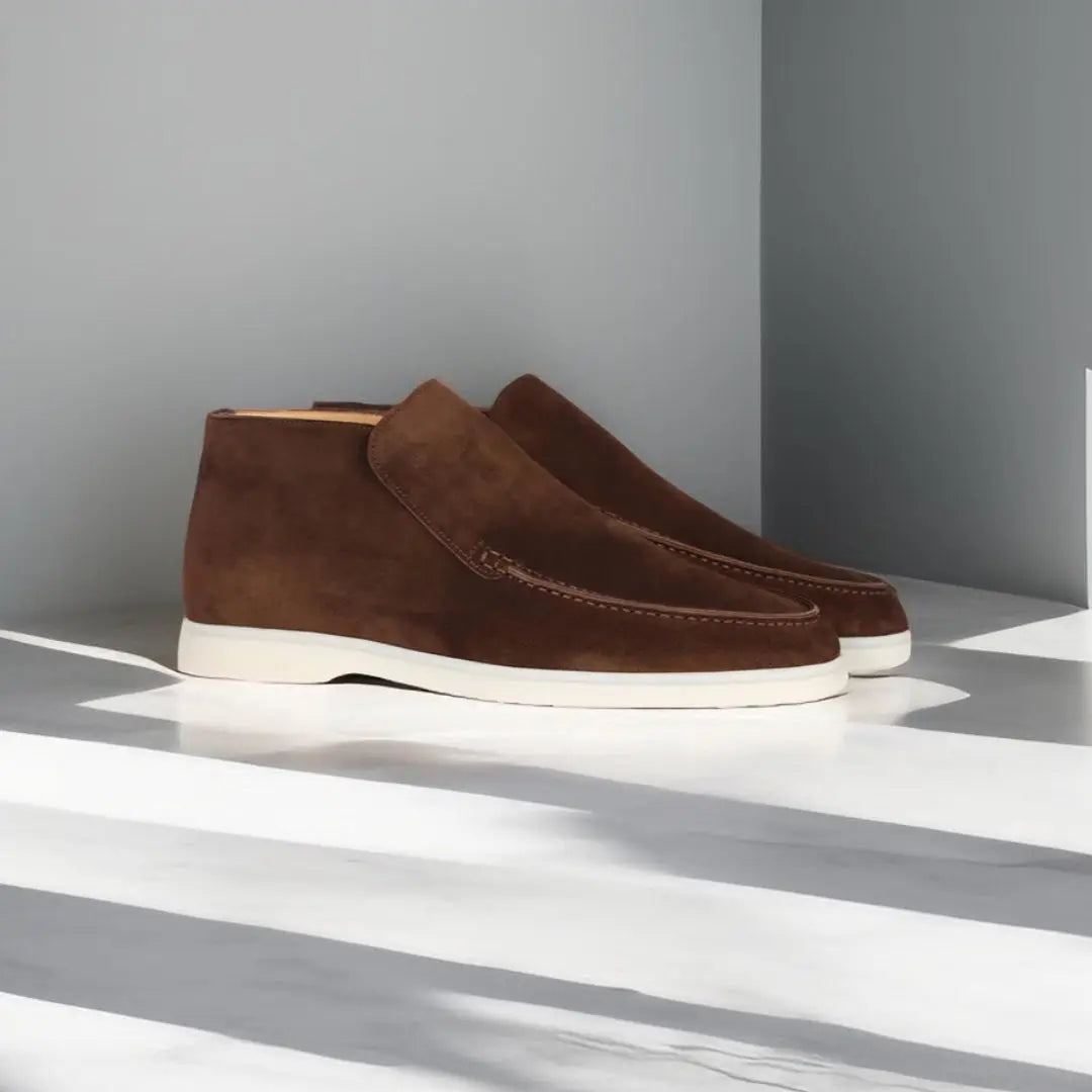 Lucas | Herre Ruskindsloafers Slip-On Casual Smart
