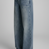 Fiona Løse Jeans – Bredbenede Denim med Flydende Silhuet