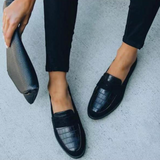 Kvinders Loafers – Stilfulde Formelle Loafers med Lav Hæl