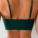 Bikini med metaldetalje – Høj talje til sommer