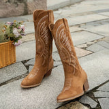 Kvinders Støvler | Western Cowboy Mid-Calf