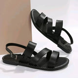 Sandaler Tre Stropper Komfortable Stilfulde Dame Sommer Hverdag Sko Alina