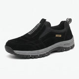 Herre slip-on vandresneaker med grov sål og polstret skaft