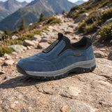 Herre slip-on vandresneaker med grov sål og polstret skaft