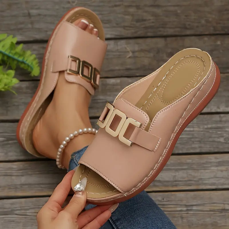 Isabel Dame Sandaler – Kilehæle Sandaler Elegant Sommerstil Komfortabel Pasform