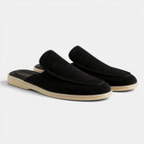 Belcien Suede Mule Herre – Slip-On Sandaler i Blødt Ruskind