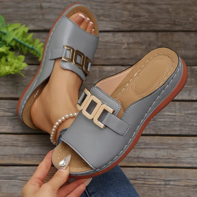 Isabel Dame Sandaler – Kilehæle Sandaler Elegant Sommerstil Komfortabel Pasform