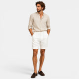 Belcien Linned Shorts Herre – Afslappede Sommershorts i Hør