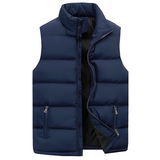 Theo | Herre Vinter Puffer Vest med Quiltet Look