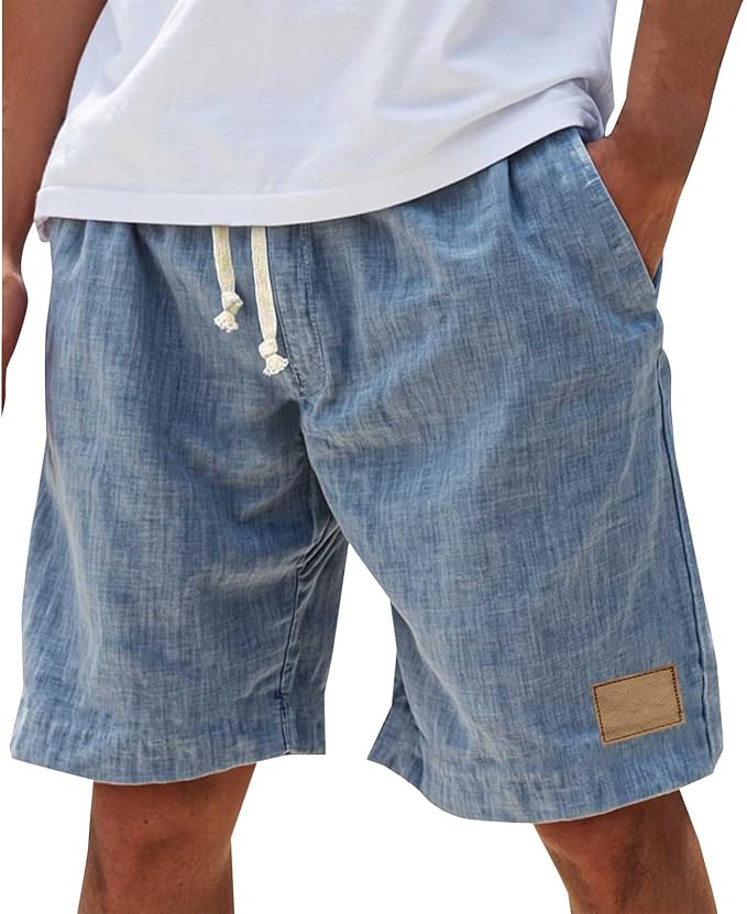 Lucas Shorts til Mænd – Casual Sommershorts med Elastik