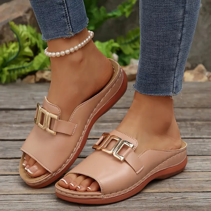 Isabel Dame Sandaler – Kilehæle Sandaler Elegant Sommerstil Komfortabel Pasform