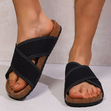 Herre Sandaler med Krydsede Remme – Casual Urban Sommer Stil